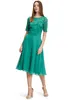 Vera Mont Damen Cocktailkleid aus Spitze, Silky Green, 48 Produktbild-Vorschau 2