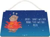 Mr. & Mrs. Panda Schild Krebs Astrologie DIN A5 - Produktbild-Vorschau 3