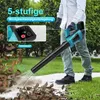 Akku Laubbläser-Bürstenloser Motor 306 km/h,2x 4000mAh Produktbild-Vorschau 3