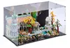 Blacked Brick Vitrine mit bedruckter Rückwand für LEGO® Produktbild-Vorschau 1