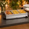 Mahlzeit 2-in-1 buffetwarmer, 300 watt, 220-240 V, Productafbeelding-voorbeeld 2