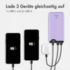iMoshion® Powerbank 20000 mAh Viola Funzione di ricarica Anteprima dell’immagine prodotto 14