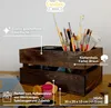Creative Deco Kleine Holzkiste Wenge | Kiste Holz | 30 x 20 Produktbild-Vorschau 4