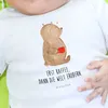 Mr. & Mrs. Panda  T-Shirt Bär Kaffee 6. - 12. Monat - Weiß Produktbild-Vorschau 4