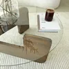 Skye Decor, Mia - Walnoot, Transparant, Salontafel, Productafbeelding-voorbeeld 5