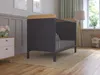 Babybett Beistellbett 120x60 cm mit Matratze,Gitterbett Produktbild-Vorschau 4