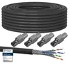 Cat 7 Erdkabel Netzwerkkabel Verlegekabel Outdoor UV Außen Produktbild-Vorschau 9
