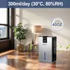 (Grau) Elektrischer Luftentfeuchter 2700ml – Leiser, Produktbild-Vorschau 3