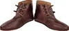 Mittelalter Schuhe Typ London genagelte Doppelsohle Braun Produktbild-Vorschau 7