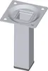 Nábytková noha hranatá 25x25x100 mm chrom Náhled obrázku produktu 1
