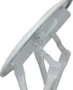 Runder, kompakter Klapphocker - weiß x2 Produktbild-Vorschau 4