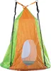 Sandora 40165 Nestschaukel grün mit Überwurfzelt  XKT010G - Produktbild-Vorschau 1