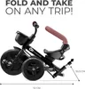 KINDERKRAFT Tricycle Aveo Rose Voir les images du produit 14