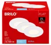 Di-Ka LED inbouwspot Flat-In, set van 3, wit, Ø 8,5 cm, 5W Productafbeelding-voorbeeld 1