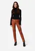 Pantaloni Ricano da donna in pelle jeans DONNA in nappa di Anteprima dell’immagine prodotto 2