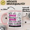 Hundetrainerin Tasse Geschenk Spruch Wer Will Schon Produktbild-Vorschau 3