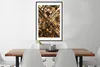 MuchoWow® MuchoWow® Gerahmtes Poster Gold - Autobahn - Produktbild-Vorschau 3
