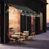 Faziango Klemmmarkise mit LED 300x120cm Balkonmarkise, Produktbild-Vorschau 6