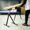 HOMCOM Rollenbok, rolsteun, verstelbaar tot 90 kg, metaal, Productafbeelding-voorbeeld 2