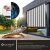KESSER® Senkrechtmarkise Außenrollo Handkurbelmechanismus Produktbild-Vorschau 4