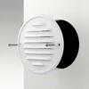 Griglia di ventilazione rotonda in metallo con zanzariera, Anteprima dell’immagine prodotto 1