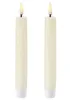UYUNI Lighting LED Stabkerzen Taper 2er Set 2,3 x 15 cm Produktbild-Vorschau 2