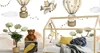 Muralo Vlies Fototapete für Kinderzimmer TIERE Bäume Produktbild-Vorschau 9