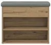 vidaXL Panca per scarpe Artisan oak 62x32x50 cm Materiale a Anteprima dell’immagine prodotto 4