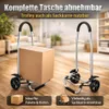 BigDean boodschappenwagen, inklapbaar, 56 liter inhoud, met Productafbeelding-voorbeeld 5