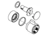 GROHE Absperrgriff 49083, für Grohtherm Produktbild-Vorschau 2