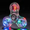 Spinner LED lumineux transparent - Fidget spinner moderne Voir les images du produit 2