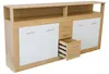MENZZO Buffet contemporain L190cm 4 portes er 4 tiroirs Voir les images du produit 2