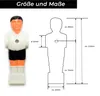 Bandito, figure da calcio professionali, 16 mm, bianco e Anteprima dell’immagine prodotto 4