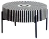 Couchtisch HARMONY NATURE 65cm Knocheneinlage Schwarz Weiß Produktbild-Vorschau 4
