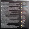 The image shows the back of a product box for condoms, with detailed descriptions and features in multiple languages. Náhľad obrázku produktu