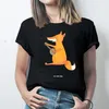Mr. & Mrs. Panda Größe M T-Shirt Fuchs Gitarre - Schwarz - Produktbild-Vorschau 3