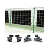 PV Zaunklemmen Set 4 Stück schwarz – Produktbild-Vorschau 1