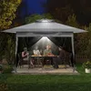 Puluomis Pavillon pliable avec capteur solaire Pavillon de Voir les images du produit 9