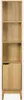 sweeek - Vintage-Badezimmerschrank schmal mit Holzoptik - Produktbild-Vorschau 2