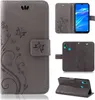 Handytasche für Huawei Y7 2019 Blumen Flip Cover Buchhülle Produktbild-Vorschau 1