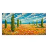 DEQORI Hybrid Leinwand Bild 100x50 cm 'Blumenmeer im Produktbild-Vorschau 2