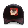 CAPSLAB Looney Tunes HFT Trucker Mesh Cap TAZ 1 Black/Red Produktbild-Vorschau 2