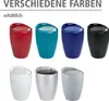 A display of multiple colorful stools in different colors. Produktbild-Vorschau