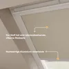 DTCH® Dachfenster verdunkelungsrollo für velux: SK08 sand Produktbild-Vorschau 2