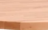 vidaXL Tischplatte Ø80x1,5 cm Rund Massivholz Buche Produktbild-Vorschau 2