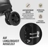 DEUBA TRAVEL Koffer Set 3tlg Hartschalenkoffer Schwarz Produktbild-Vorschau 5