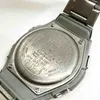 The back of a Casio watch is shown, with detailed inscriptions and markings. Produktbild-Vorschau