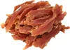 A pile of dried duck breast strips for pets. Produktbild-Vorschau