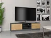 A modern living room with a TV stand, television, and framed pictures on the wall. Anteprima dell’immagine prodotto