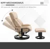 HOMCOM Relaxsessel mit Liegefunktion Massagesessel inkl. Produktbild-Vorschau 6